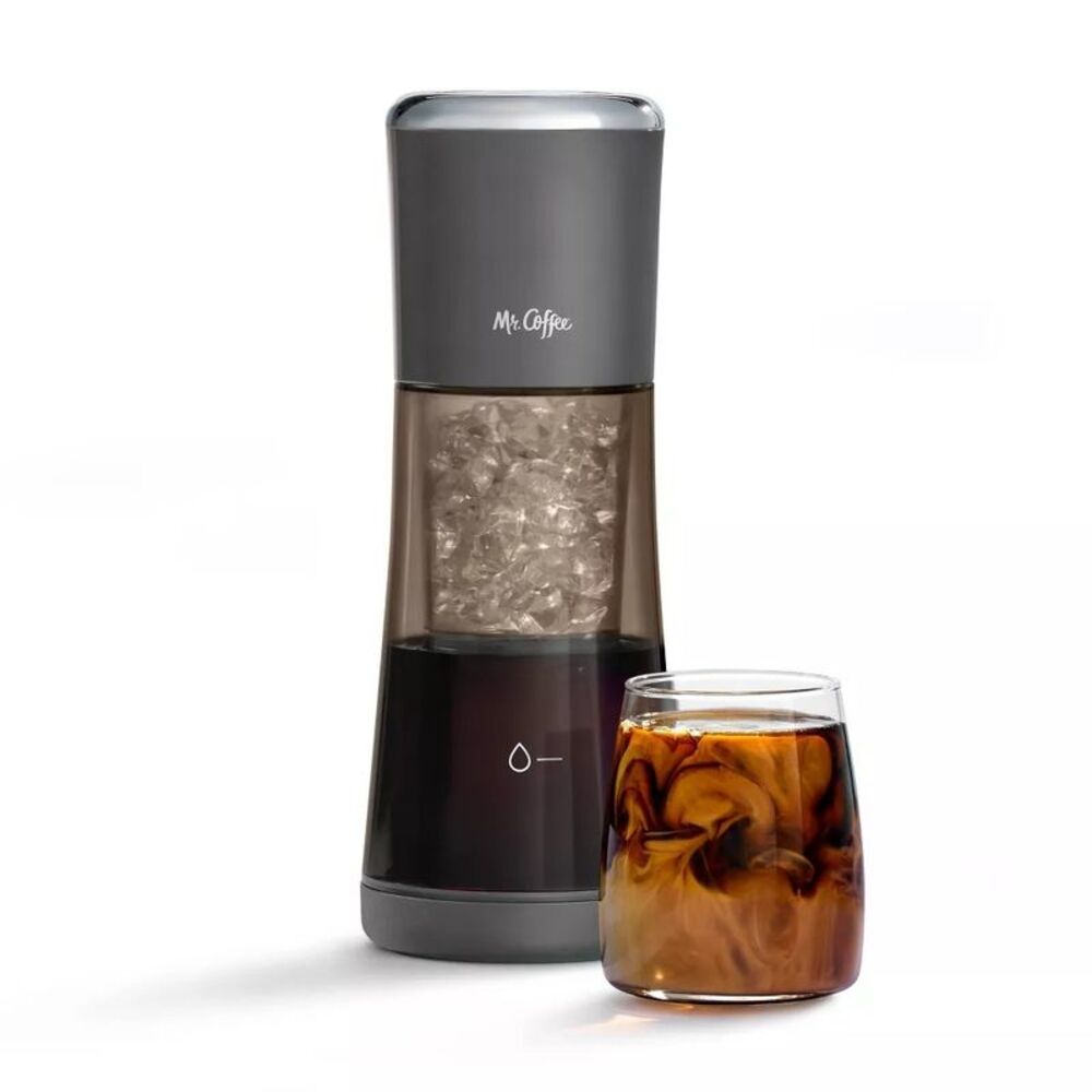 Mr. Coffee -  Portable Cold Brew Coffee Maker Sake Black